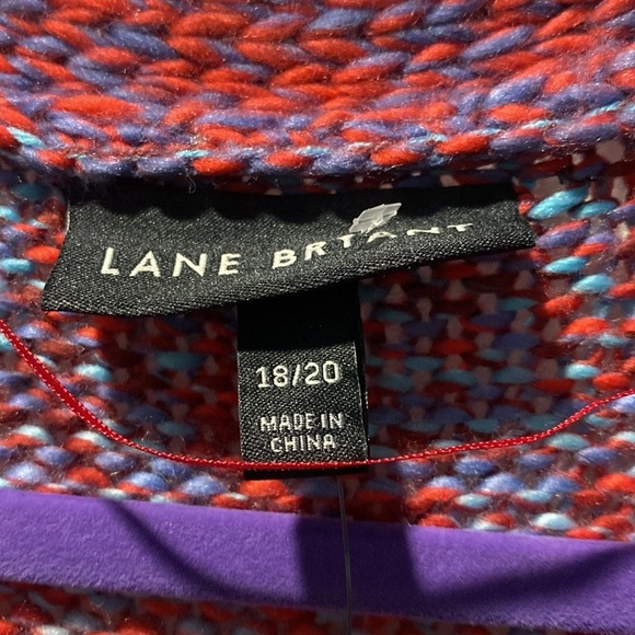 Open-Front Spacedye Cardigan Size 18/20 - Picture 6 of 7